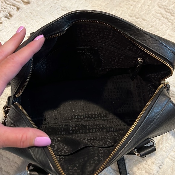 Kate Spade Perri Lane Leather Shoulder Crossbody Bubble Satchel - Picture 7 of 10